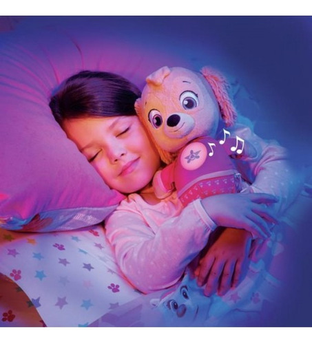 Paw Patrol Peluche Skye Nick Jr. Con Luces Y Sonidos