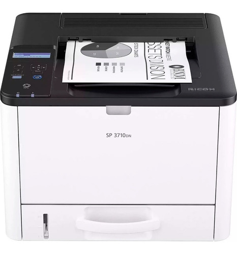 Imagen 2 de 6 de Impresora Ricoh Sp 3710 Dn Laser Duplex Red