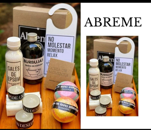 Kit Spa Más Puente Para Bañera Regalo! Relax Aromas.