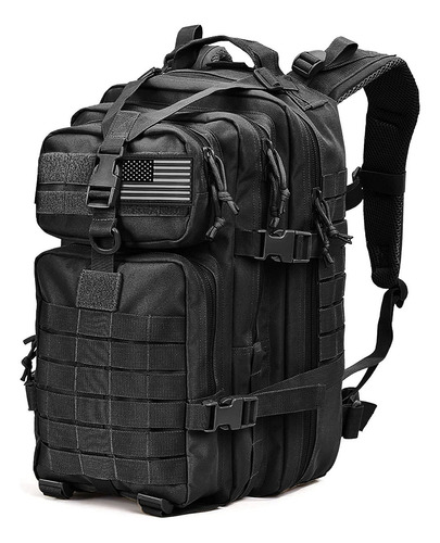 Mochila Táctica Militar Tru Salute 45l Para Hombre (marrón) Color Negro