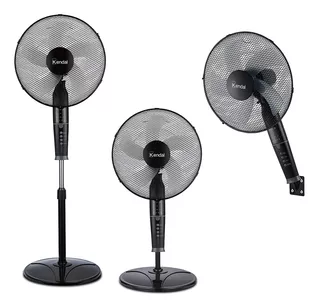 Ventilador 3 En 1 Pedestal, Sobremesa Y Muro Kv-3x1p