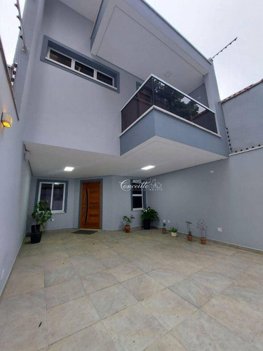 Imagem 5 de 30 de Sobrado Com 3 Dormitórios À Venda, 235 M² Por R$ 1.600.000,00 - Vila Assunção - Santo André/sp - So0105