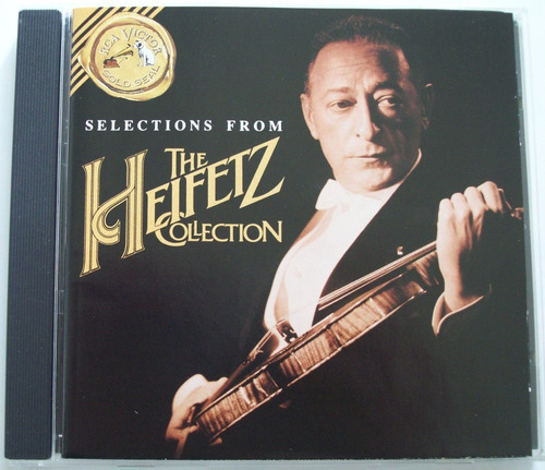 The Heifetz Collection 1 Cd Rca Violin Beethoven Bach (ee) 