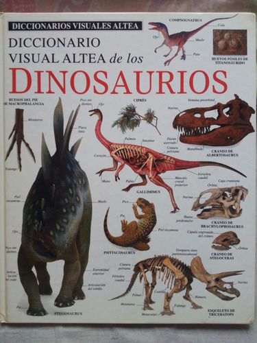 Dinosaurios De Diccionario Visual Altea (1993) Martínez 