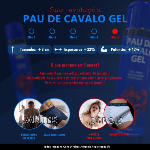 Kit Pdc Gota+pau De Cavalo Gel Seja Pauzudo Poderoso On Full