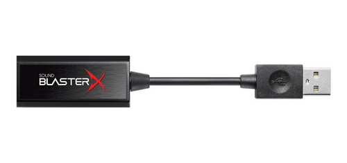 Placa De Audio Usb Creative Sound Blaster X G1 Portable