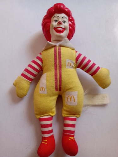 Muñeco Vintage Ronald Mcdonalds Buen Estado Figura Soft