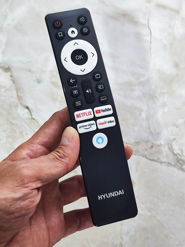 Control Tv Hyundai Comando De Voz Tecla Alexa Hyled5810h4km