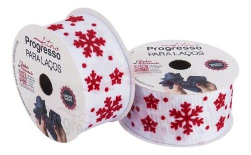 Fita Decorativa Natal Veludo Luxuoso 38mm - Fitas Progresso