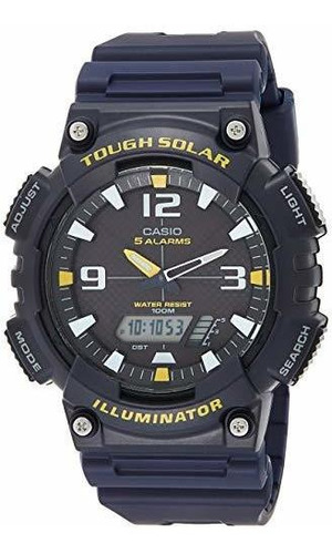 Reloj Deportivo Casio Aqs810w2avcf Deportivo Con Energia Sol