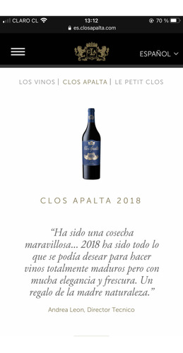 Vino Clos Apalta