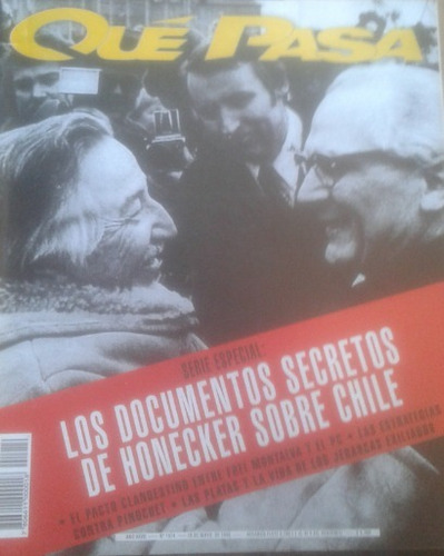 Revista Qué Pasa 1414 / 16-05-1998 / Honecker Sobre Chile
