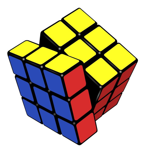 Cubo Rubik Magico 3 X 3 X 3 Tamaño Estandar Anti Estress
