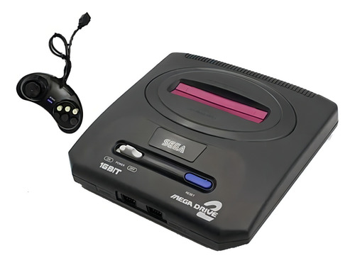 Consola Sega Mega Drive 2 Standard color negro
