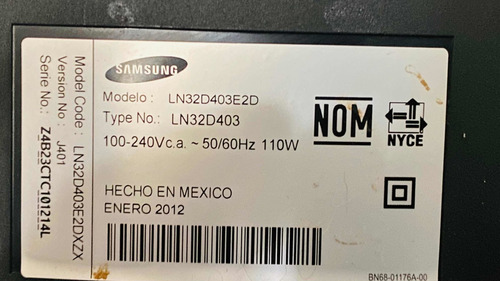 Pantalla Samsung 32 Pulgadas