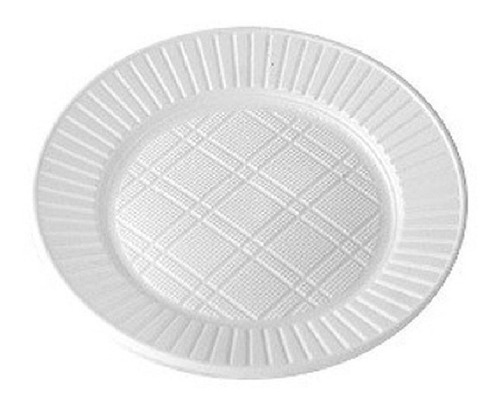 Plato Postre P17 Blanco X 50u