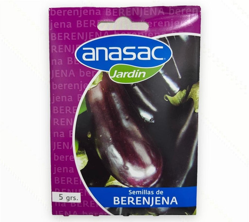 Semillas Berenjena 5 Gr - Anasac - Jardín