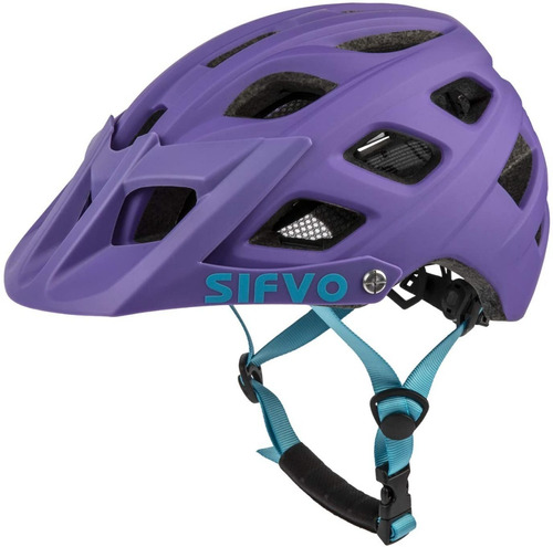 Casco Para Bicicleta Morado Sifvo