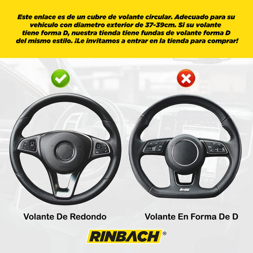 Cubre Volante Funda Redblack Gmc Terrain Denali 2022 Premium