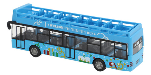 Vehículo De Juguete Para Niños, Modelo De Autobús, Con Tracc