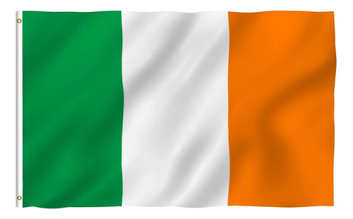 Bandera De Irlanda Anley Fly Breeze De 3 X 5 Pies, Colores V