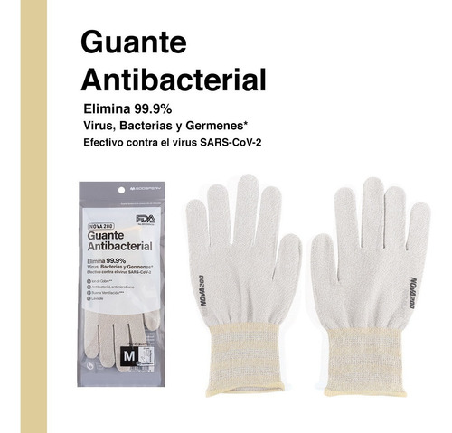 Imagen 9 de 9 de Guante Antibacterial Con Cobre Reusable Lavable De Corea