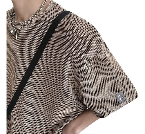 Camiseta Para Hombre Qianyi De Fibra De Poliéster Transpirab