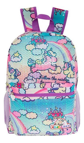 Mochila Cutie Zoo Cz02 Color Multicolor