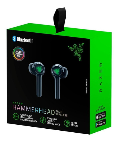 Audifono Razer Hammerhead True Wireless 2nd Gen Black