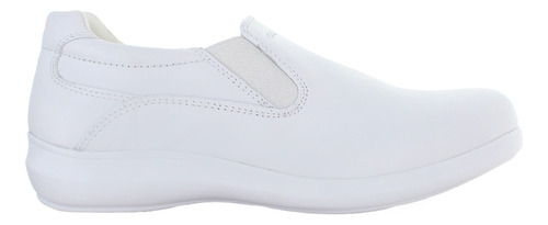 Gala Zapato Medico Confort Hoteleria Piel Blanco Mujer 82440