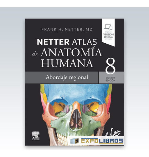 Netter. Atlas De Anatomia / Última Edición. Original