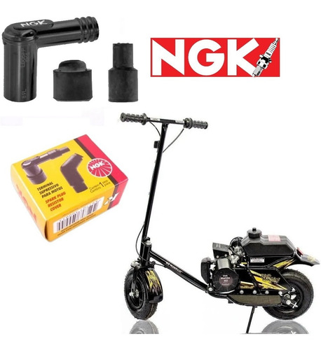 Cachimbo De Vela Ngk Walk Machine Mobilete Bikelete Ld05fp