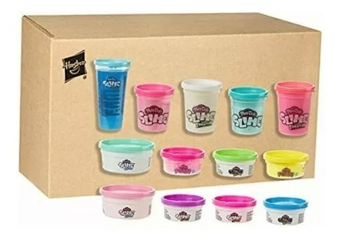 Play-doh Slime Gran Set De Colores De Unicornio, 13 Latas