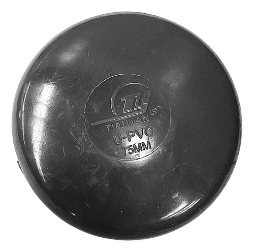 Tapa Hembra Pvc 75 Mm Junta Pegamento Tianyan X 10 Unidades