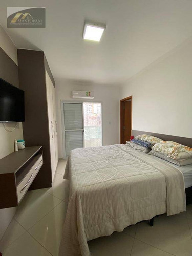 Imagem 12 de 20 de Apartamento Com 3 Dormitórios À Venda, 91 M² Por R$ 600.000,00 - Canto Do Forte - Praia Grande/sp - Ap2491