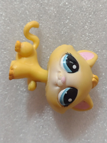 Juguete Littlest Pet Shop Collection Gatito Amarillo Hasbro 