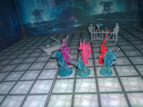 6 Miniaturas Bootleg D&d Rol Board Game Calabozo