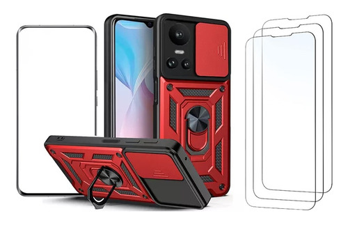 Funda Para Oppo Reno 10 Pro Slip On Glass Membr-3 [u]