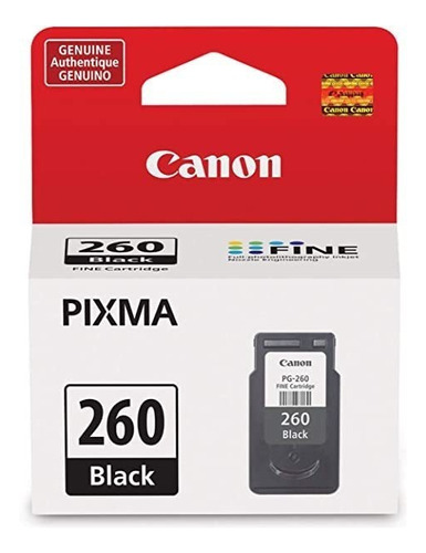 Canon Pg-260 Cartucho De Tinta Negro, Compatible Con Tr7020,