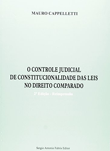 Libro Controle Judicial De Constitucionalidade Das Leis No D