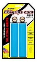 Comprar Mangos De Bicicleta Esi Grips Chunky Aqua Puños Mtb