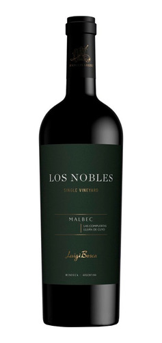 Vino Luigi Bosca Finca Los Nobles Single Vineyard Malbec