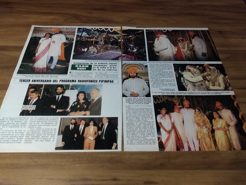 (n011) Sandokan * Kabir Bedi * Clippings Revista 2 Pgs 1984