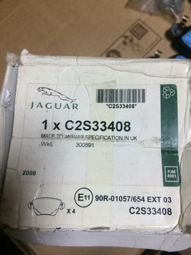 Pastilha Freio Traseira Jaguar X-type / Xj