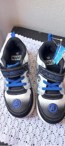 Zapatos Importados Marca Marvel Motivo Avenger Talla 12/30
