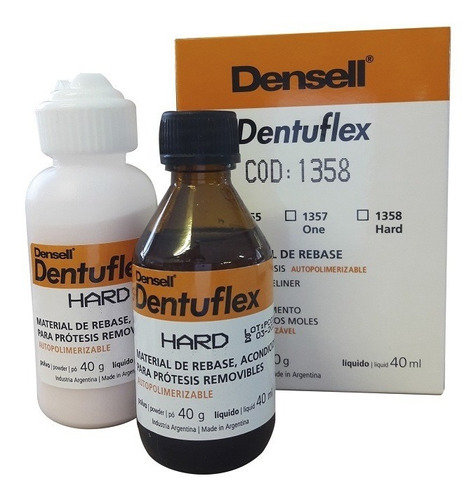 Densell Dentuflex Hard Acondicionador De Tejidos Flexible 