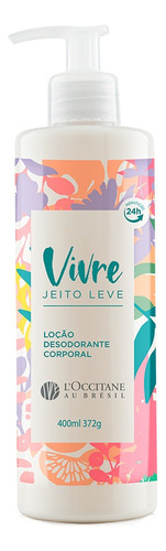 L'occitane Au Brésil - Vivre - Hidratante Jeito Leve - 400ml