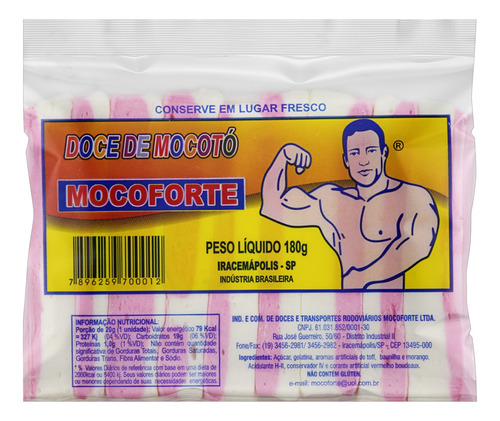 Doce de Mocotó Mocoforte Pacote 180g