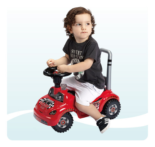 Carrito Montable Infantil Mytoy Con Claxon Y Compartimento
