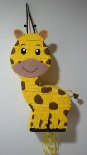 Piñata Jirafa Selva, Zoologico, Safari.